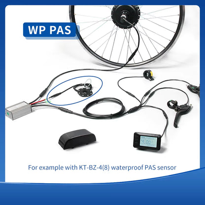 EZKT Electrical Bicycle PAS Senser KT BZ-4(8) V12L/R D12 Magnets Pedal Assist Sensor Accessories for KT Controller PAS