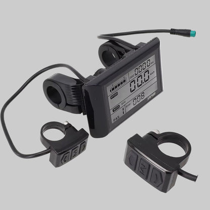 1Pcs LCD Display SW900 Waterproof 110*61Mm 24/36/48V Compatible with JN Controller E-Bike Electric Bicycle Meter Control