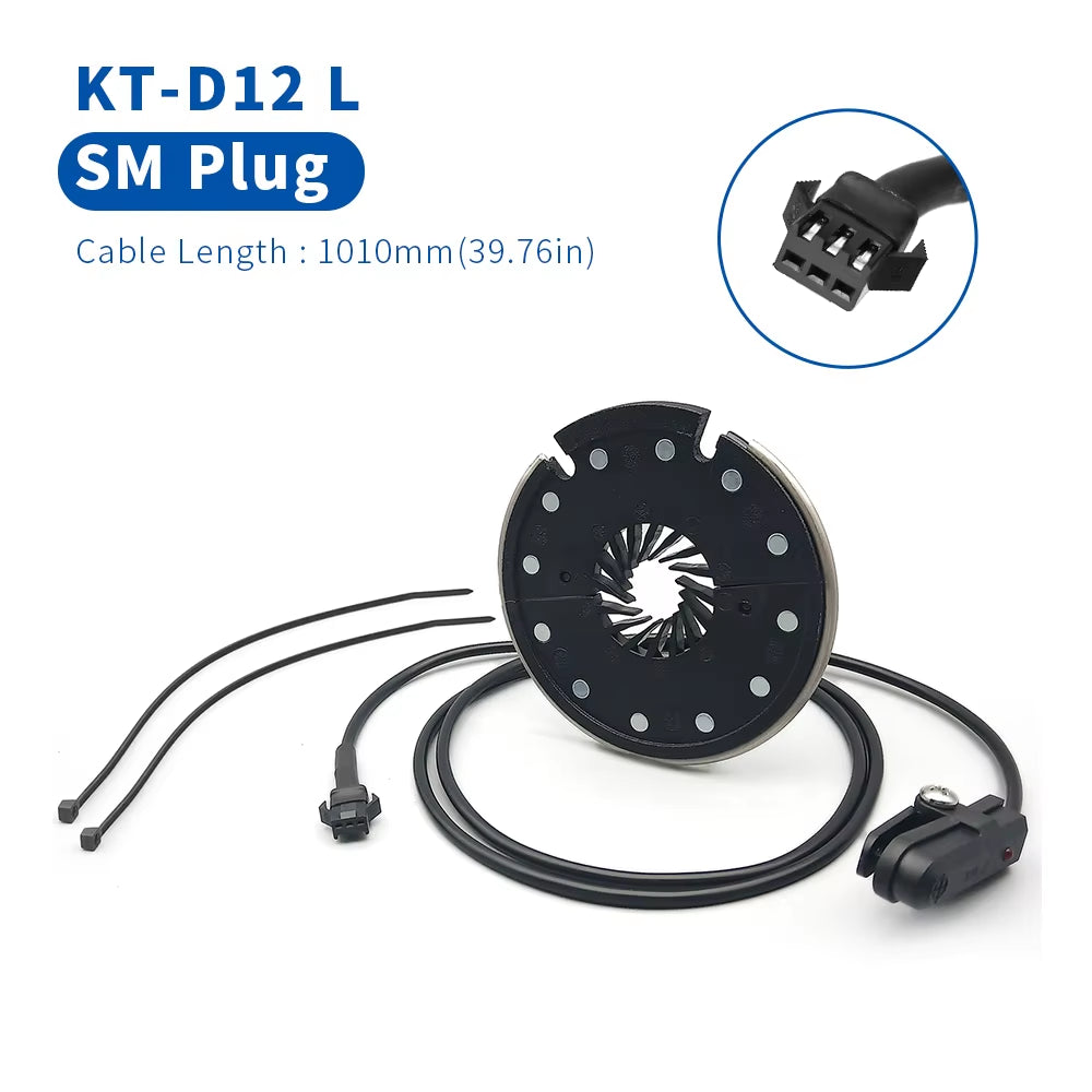 EZKT Electrical Bicycle PAS Senser KT BZ-4(8) V12L/R D12 Magnets Pedal Assist Sensor Accessories for KT Controller PAS