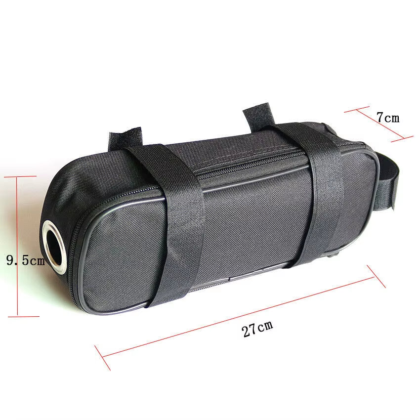 E-Bike Controller Bag, Lithium Battery Triangle Pack for Electric Bicycle/Scooter, Oxford Storage Pouch，Ventilation