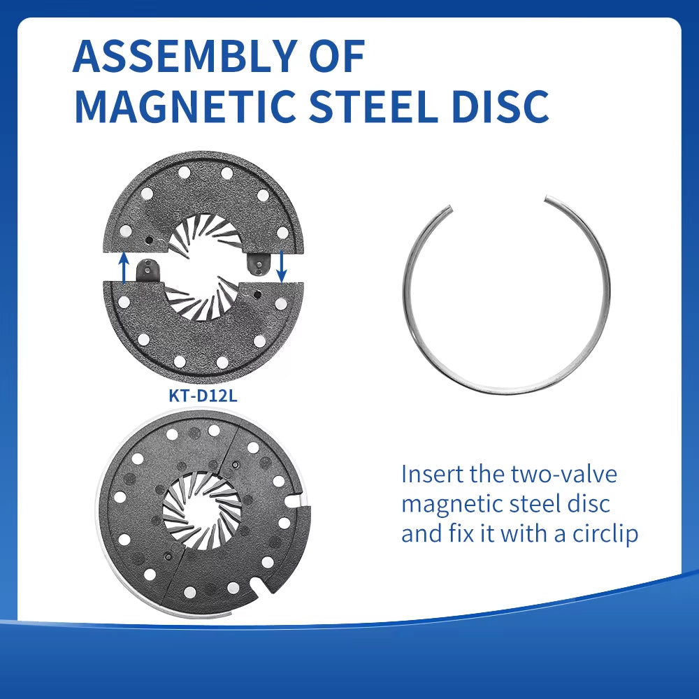 EZKT Electrical Bicycle PAS Senser KT BZ-4(8) V12L/R D12 Magnets Pedal Assist Sensor Accessories for KT Controller PAS