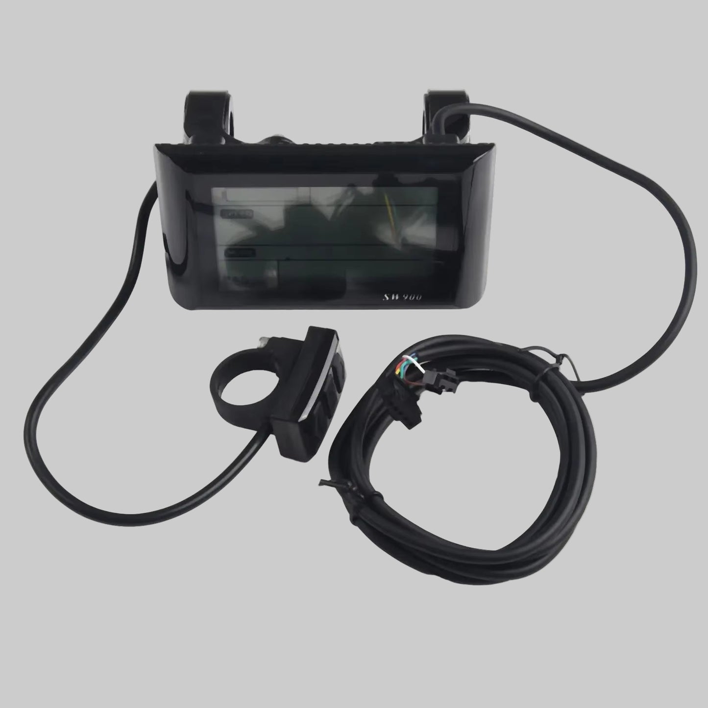 1Pcs LCD Display SW900 Waterproof 110*61Mm 24/36/48V Compatible with JN Controller E-Bike Electric Bicycle Meter Control